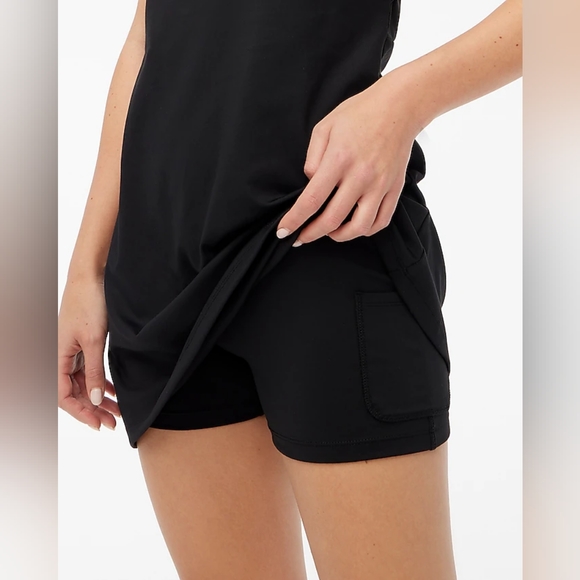 NWT JCrew Black Racerback Active Dress XL - Picture 3 of 4